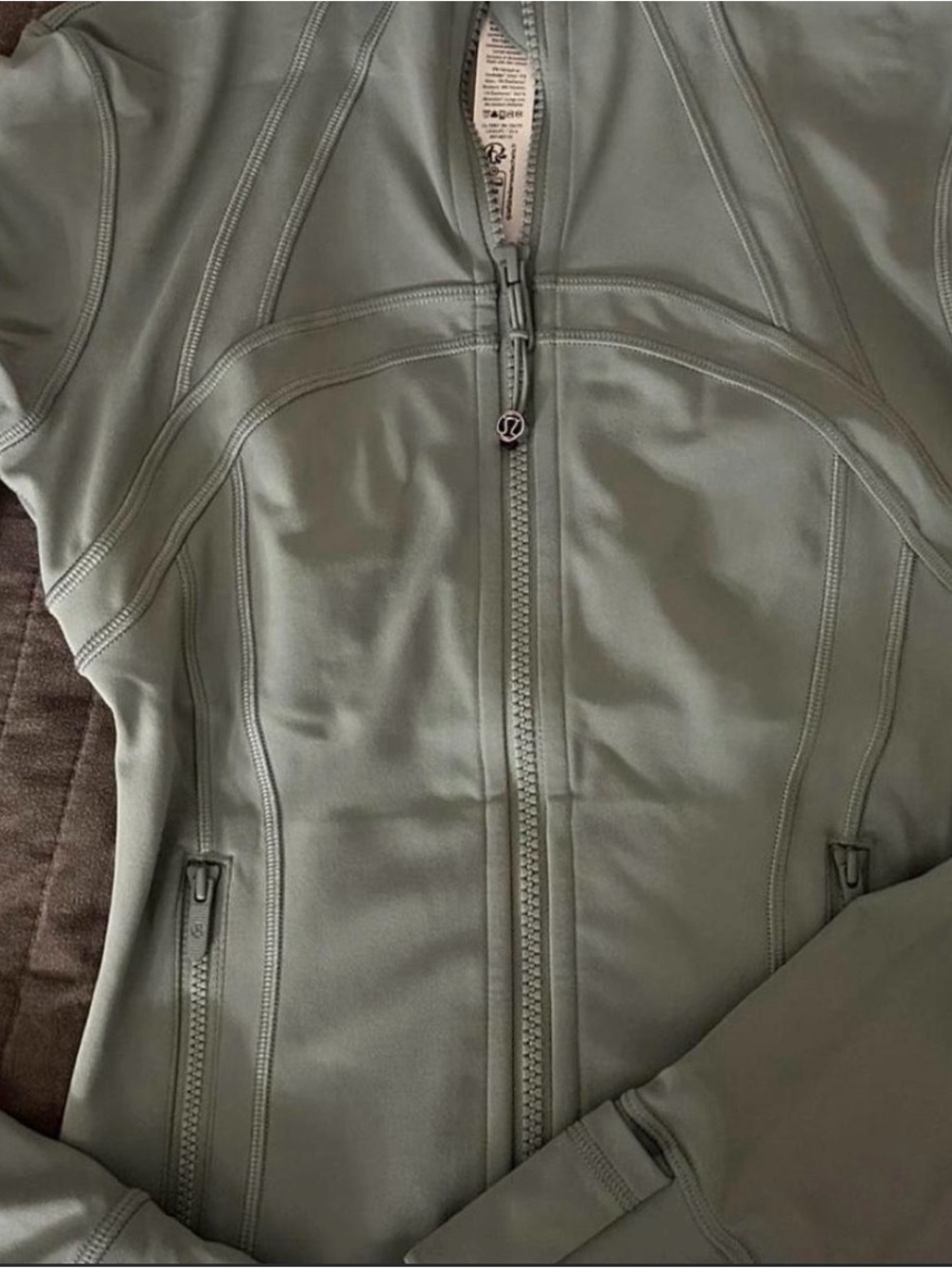 lululemon athletica Women’s fraternity blue discounted Zippered Active Jacket